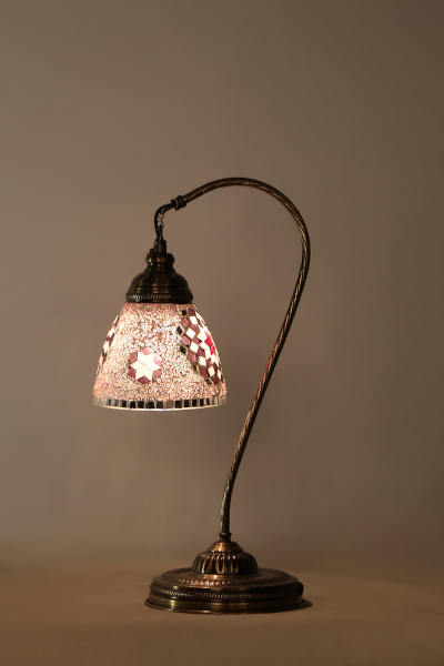 Stylish Design Swan Neck Mosaic Lamp